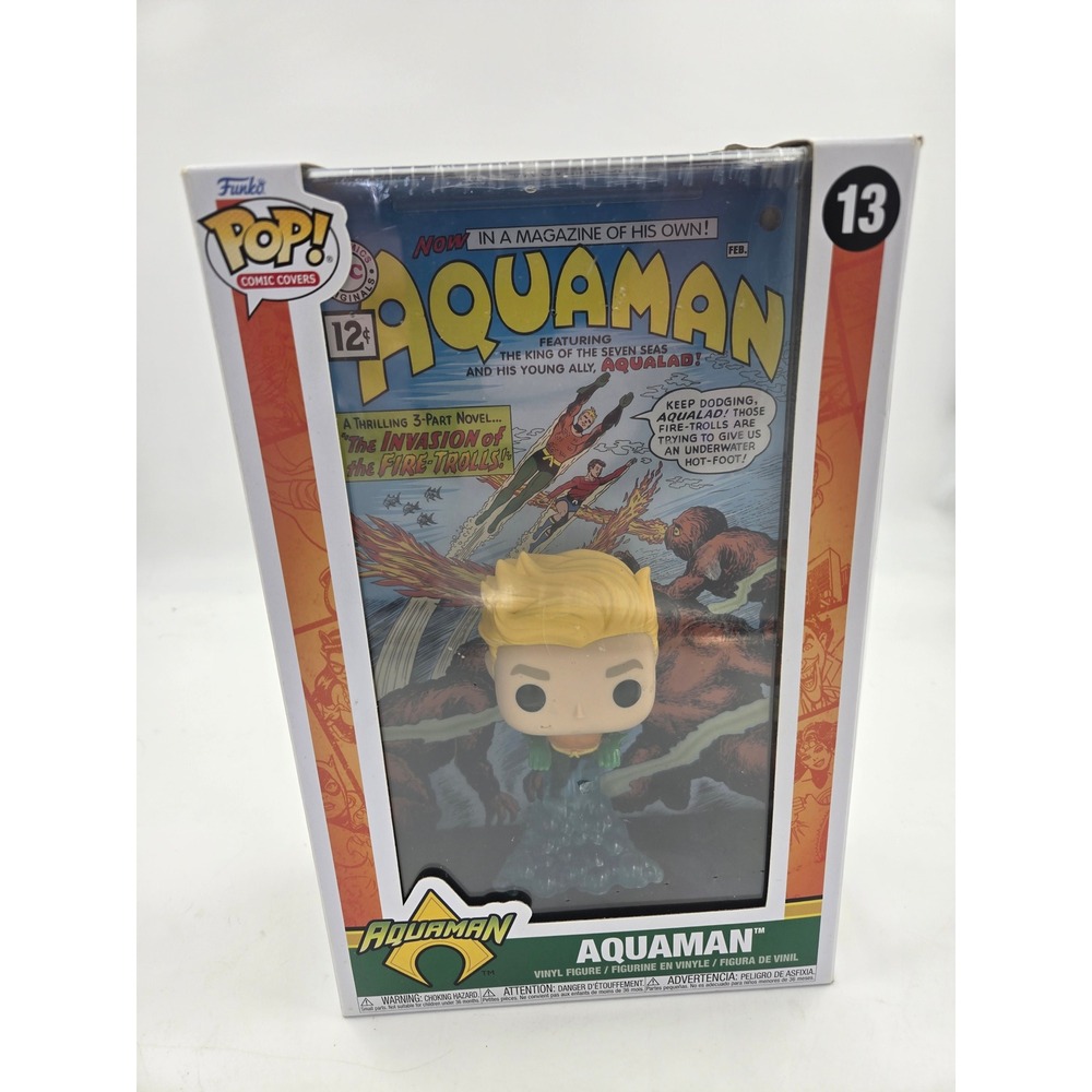 Funko Pop Comic Covers Aquaman #13 Vinyl Figure DC Super Heroes